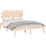  Okvir za krevet 140 x 200 cm od masivnog drva | shoptok.hr