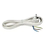 Priključni kabel H05VV-F 3x2,5 3 m bijeli