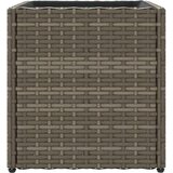  Vrtne sadilice 2 kom siva 36 x 30 x 32 cm od poliratana | shoptok.hr