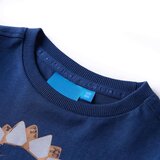  Dječja majica dugih rukava modra 116 | shoptok.hr