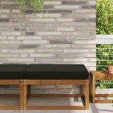  Zunanja blazina za kavč Črna 80 x 80 x 8 cm Poliester, (5000202264) | Shoptok.si