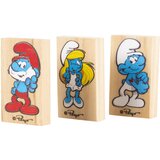 Duvo igračka za glodare - Drvene domine The Smurfs, 30g