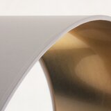  Luster na sajli ALBA 1xE27/15W/230V prečnik 40 cm bela/zlatna | Eponuda.com
