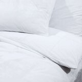  Posteljnina bela 260x220 cm bombaž | Shoptok.si