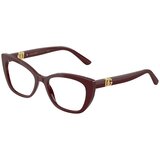 Dolce & Gabbana Ženski okvir za dioptrijske naočare, Mačkaste, Bordo Cene