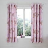 Catherine Lansfield Rožnate otroške zavese v kompletu 2 ks 168x183 cm Enchanted Butterfly – | Shoptok.si