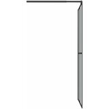Pregrada za tuš 90 x 195 cm od tamnog kaljenog stakla | shoptok.hr