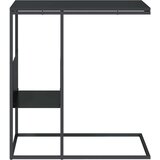  Bočni stolić crna 55 x 36 x 59,5 cm od konstruiranog drva | Eponuda.com