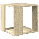 Maison Chic Klubska mizica - kavna mizica - Nizka mizica sonoma hrast 32x32x30 cm inženirski les, (21752790) Cene