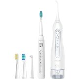  Set četkica za zube na punjenje + električna četkica, bijele boje | shoptok.hr