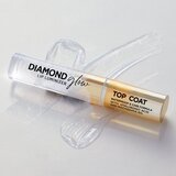 Eveline Cosmetics Diamond Glow bleščeči sijaj za ustnice s hialuronsko kislino odtenek 12 Top Coat 4,5 ml | Shoptok.si