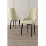 Hanah home set 4 stolice trex cream brown Cene
