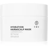 Two Cosmetics Hydration vlažilna maska za lase in lasišče 200 ml