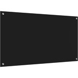 vidaXL Kuhinjski zaštita 2 pcs Crna 110 x 60 cm | shoptok.hr