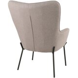 House Nordic Svetlo siv fotelj z naslonom Glasgow – | Shoptok.si