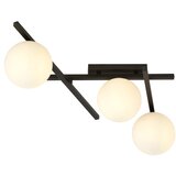  plafonsko svetlo smart 3xE14/10W/230V crno/belo | Eponuda.com