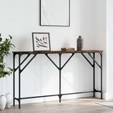  Konzolni stol boja hrasta 140x23x75 cm od konstruiranog drva | shoptok.hr