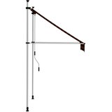Tenda na ručno uvlačenje 100 cm narančasto-smeđa | shoptok.hr