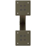  Noge kavne mize v obliki črke X 2 kosa 30x(30-31) cm jeklo, (21828675) | Shoptok.si