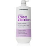 Goldwell Dualsenses Blondes & Highlights Anti-Yellow Conditioner balzam za nevtralizacijo rumenih odtenkov 1000 ml Cene