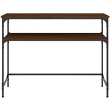  Konzolni stol boja hrasta 100 x 35 5 x 75 cm konstruirano drvo | shoptok.hr