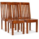 The Living Store Jedilni stoli 4 kosi trden les in palisander moderne oblike - Jedilni Stol, (21836744) | Shoptok.si