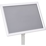  Stalak za plakate A4 s postoljem srebrni od aluminijske legure | shoptok.hr
