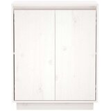  Komoda bela 60x34x75 cm trdna borovina, (20656126) | Shoptok.si