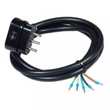 Commel Priključni kabl trofazni 16A 400V 10000W crni 1,5m H05RR-F 5G2,5 C0733 Cene