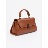 Shelvt Brown small shoulder bag with handle | Shoptok.si