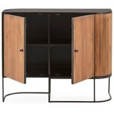 MOME Komoda iz masivnega manga v naravni barvi 110x90x40 cm Curve – | Shoptok.si