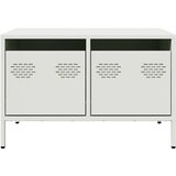 vidaXL TV omarica bela 68x50x43,5 cm hladno valjano jeklo | Shoptok.si