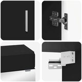  Set namještaja za kupaonicu TULUM Crna Konstruirano drvo | shoptok.hr