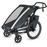 Thule Chariot Cross 2 single multifunkcionalna sportska prikolica za bicikl - 1 dijete,siva | shoptok.hr