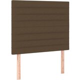 Maison Chic Posteljno vzglavje - Vzglavna omarica 2 kosa temno rjavo 100x5x78/88 cm blago, (22077845) Cene