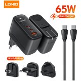  Punjač za laptop USB-C 65W Q366 GaN QC3.0, 2xPD3.0/209777 | Eponuda.com