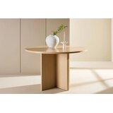 Venture Home okrugli rastezljivi blagovaonski stol Strada ⌀120 cm, izbijeljena (whitewash) | shoptok.hr