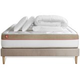 Marmottes & Co Celoten paket za posteljo - Vzmetnica 200x200 cm + vzmetnica z letvami (komplet) + 2 vzglavnika + odeja - Le Cosy, (21614444) | Shoptok.si