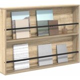  Polica za časopise s policom Sonoma hrast 100 x 12 x 70 cm | shoptok.hr