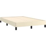  posteljni okvir brez vzmetnice krem 120x190 cm umetno usnje, (21791821) | Shoptok.si