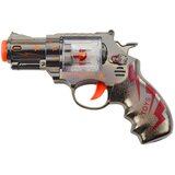  Pištalj za igru Revolver koji se vrti - sivi | shoptok.hr