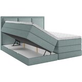 MID.YOU POSTELJA BOXSPRING 160 cm x 200 cm , tekstil barve petroleja | Shoptok.si