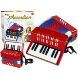 Lean Toys Harmonika za otroke rdeča lea | Shoptok.si