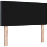  LED uzglavlje s kristalnim dugmadi Tamnosivo 90 cm Baršun | shoptok.hr