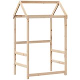  Dnevni krevet s krovom 90 x 190 cm od masivne borovine - Prirodna 90 x 190 cm | shoptok.hr