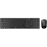 Genius SlimStar 8250 Wireless USB US crna tastatura+ mis | Eponuda.com