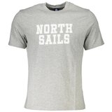 North Sails Muška Majica Kratkih Rukava Siva | shoptok.hr