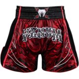 Venum Muški šorts Wolf Atak Muay Thai Šorc, Crno-crveni | Eponuda.com