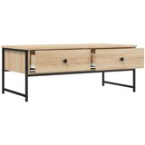  Stolić za kavu boja hrasta 101x49x39,5 cm konstruirano drvo | shoptok.hr