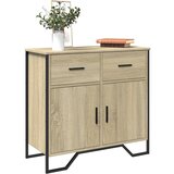 vidaXL Komoda sonoma hrast 79,5x35,5x74,5 cm inženirski les Cene